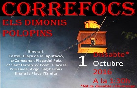 Correfocs Sant Francesc 2016